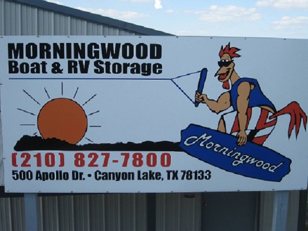 Morningwood Boat and RV Storage | 500 Apollo Dr, Canyon Lake, TX 78133, USA | Phone: (210) 827-7800