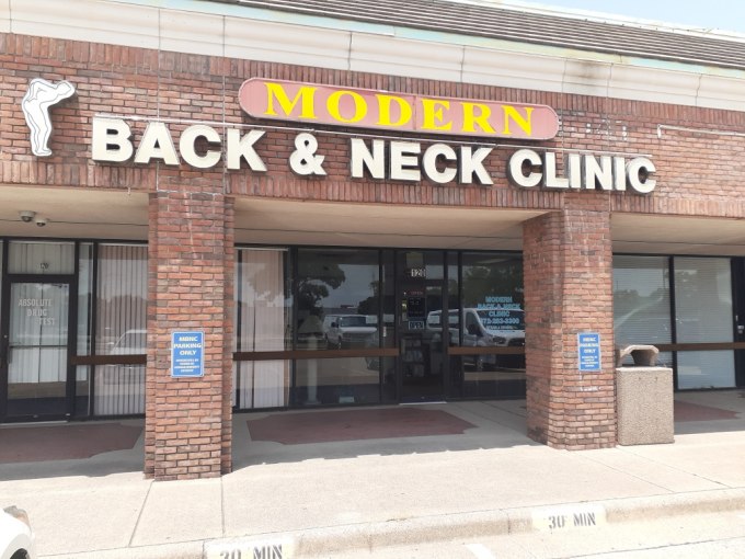 Modern Back and Neck Clinic | 4041 W Wheatland Rd #120, Dallas, TX 75237, USA | Phone: (972) 283-3300