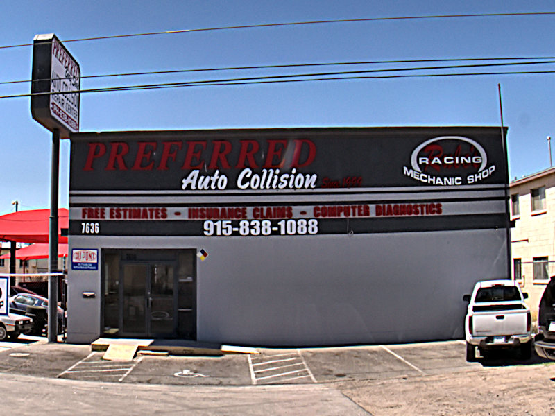 Preferred Auto Collision | 7636 Gateway Blvd E, El Paso, TX 79915, USA | Phone: (915) 838-1088