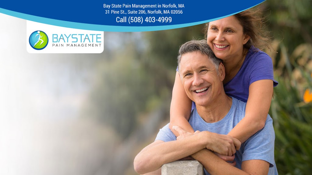 Bay State Pain Associates Clinic Norfolk MA | 31 Pine St #206, Norfolk, MA 02056, USA | Phone: (508) 403-4999