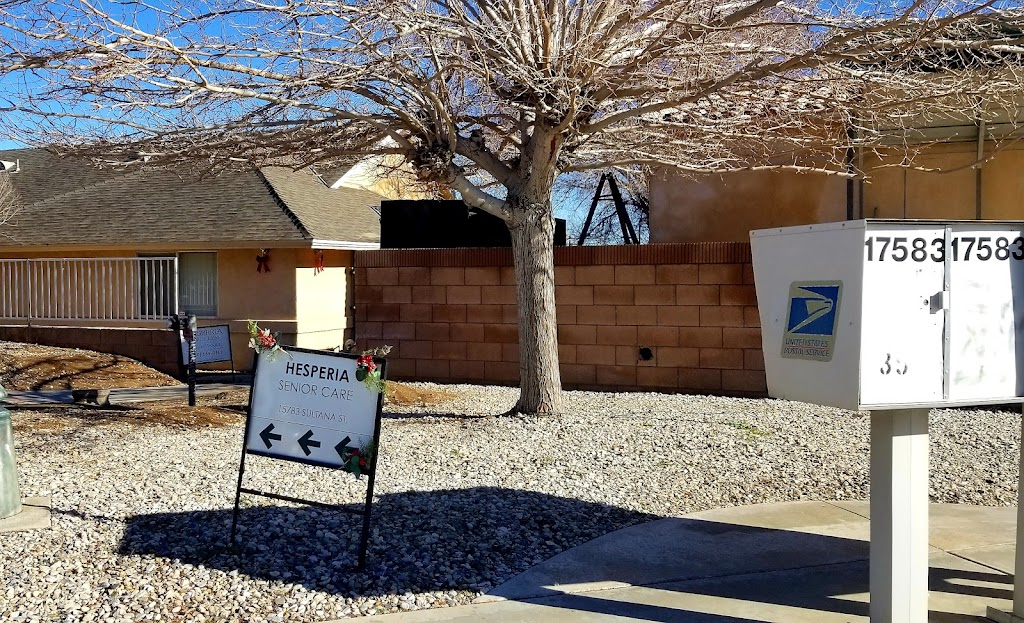 Hesperia Senior Care in 17583 Sultana St, Hesperia, CA 92345, USA