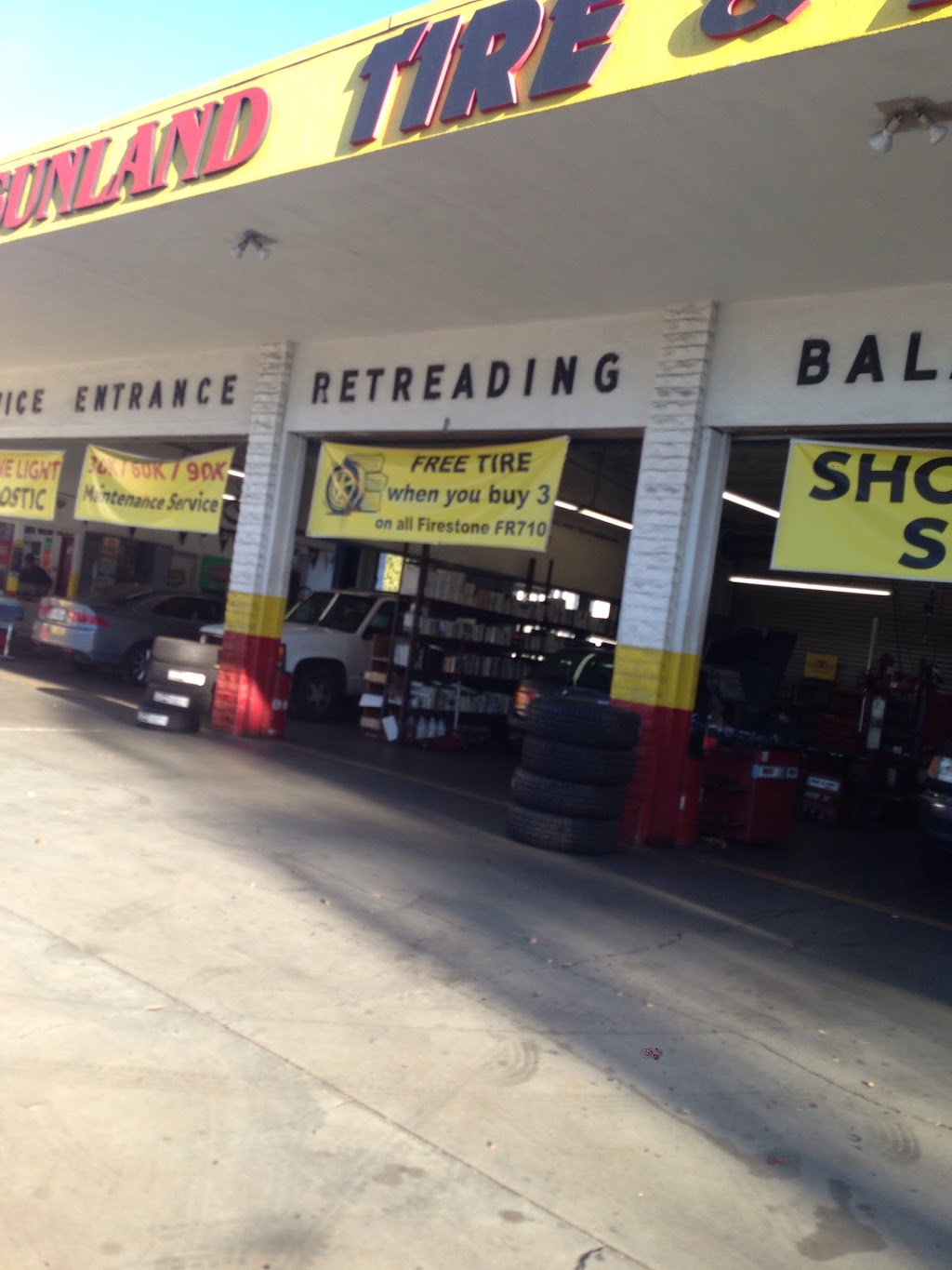 Sunland Tire & Auto Repair | 461 E Foothill Blvd, Upland, CA 91786, USA | Phone: (909) 982-1396