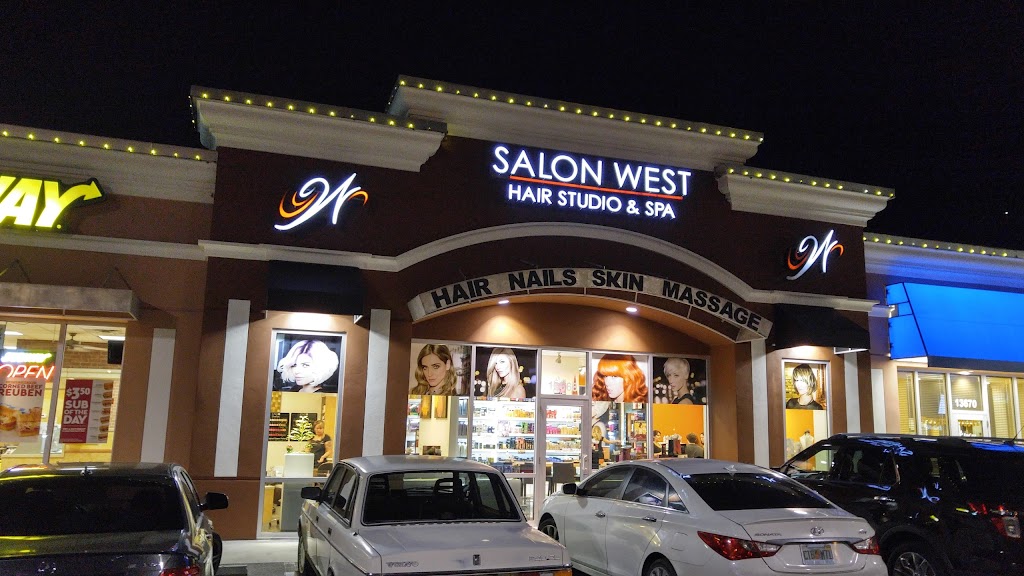 Salon West Hair Studio & Spa | 13668 Walsingham Rd, Largo, FL 33774, USA | Phone: (727) 596-9800