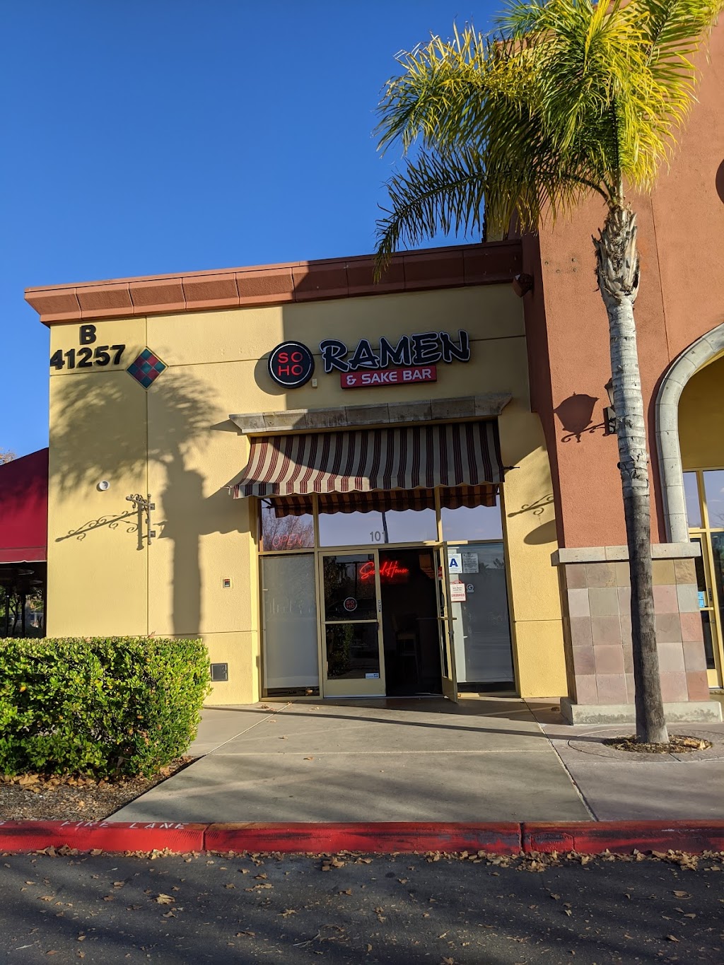 Soho Ramen & Sake Bar | 41257 Margarita Rd b101, Temecula, CA 92591, USA | Phone: (951) 719-3355