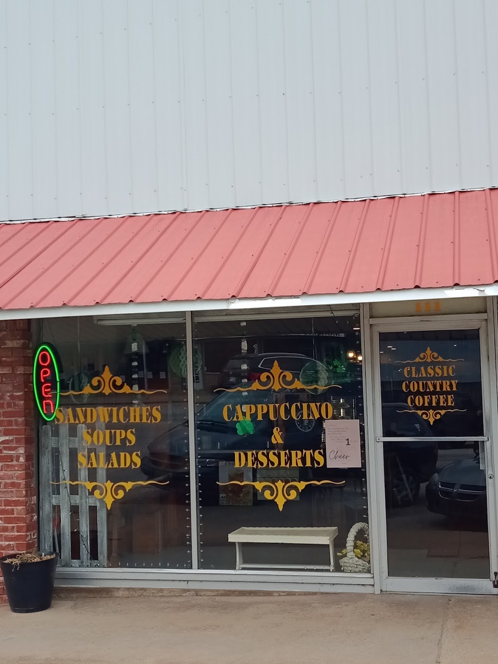 Classic Country Coffee | 111 S Broadway St, Cleveland, OK 74020, USA | Phone: (918) 358-9085