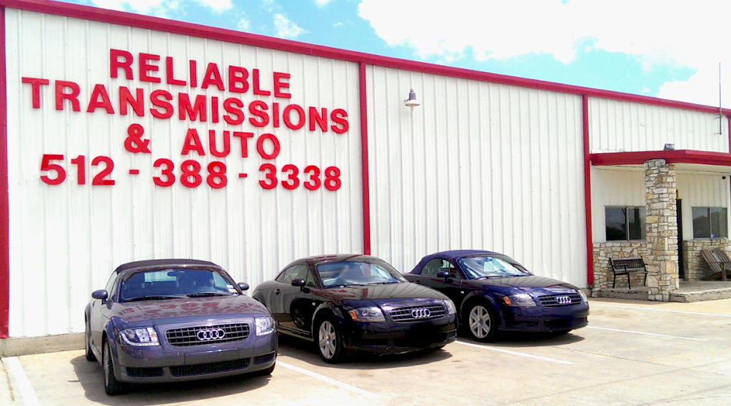 Reliable Transmissions - North Austin | 16301 Farm to Market Rd 1325 #2, Austin, TX 78728, USA | Phone: (512) 388-3338