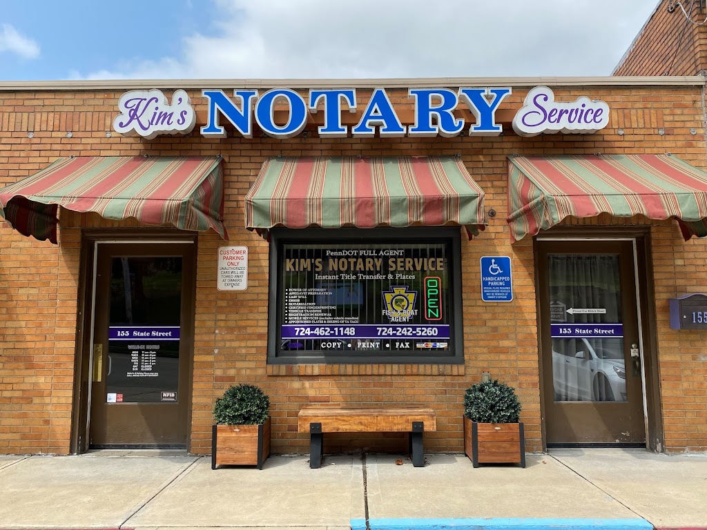 Kims Mobile Notary Services | 155 State St, Baden, PA 15005, USA | Phone: (724) 462-1148