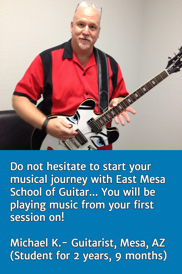 East Mesa School of Guitar | 9245 E Guadalupe Rd UNIT 108, Mesa, AZ 85212, USA | Phone: (480) 600-7349
