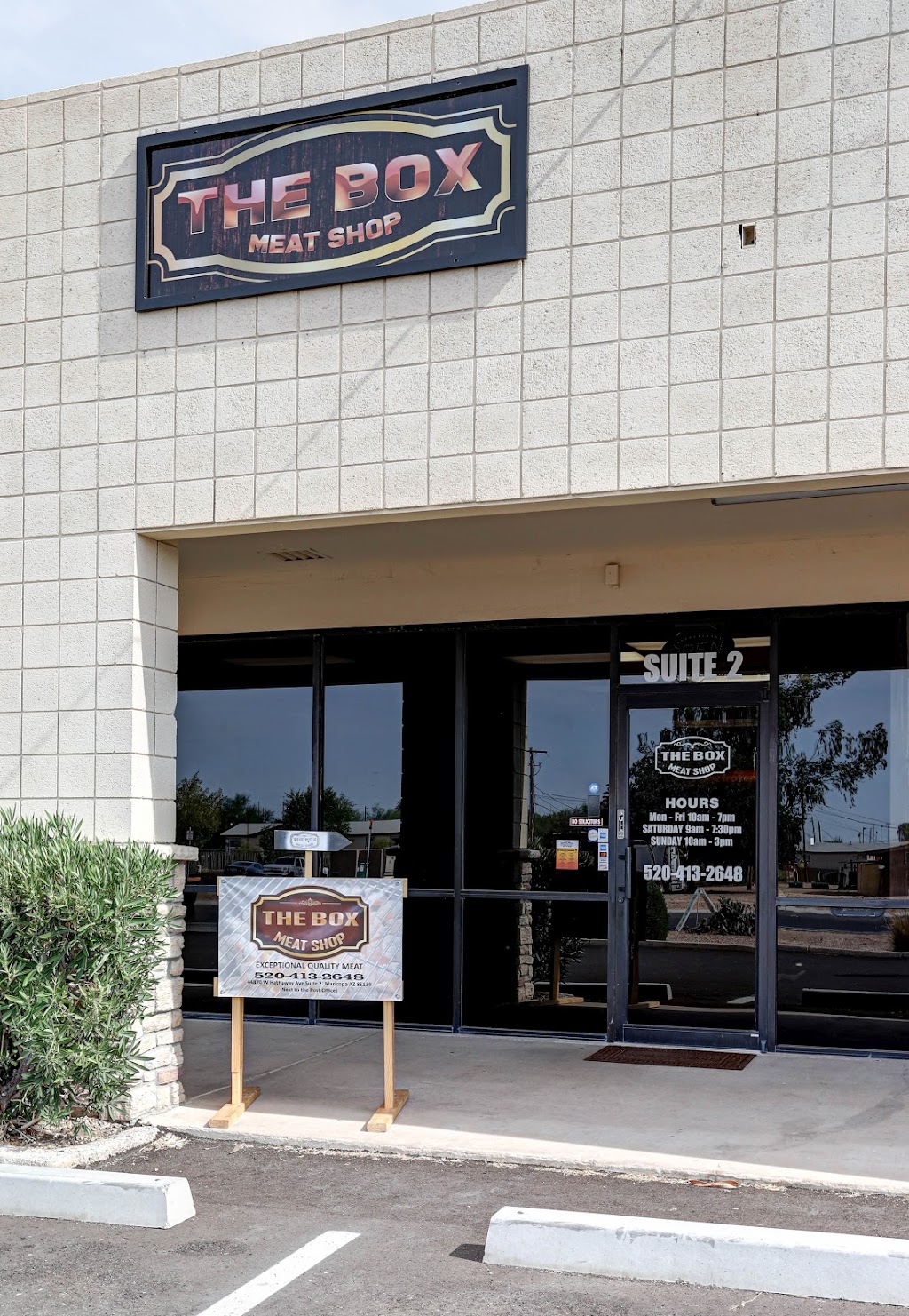 The Box Meat Shop | 44870 W Hathaway Ave #2, Maricopa, AZ 85139, USA | Phone: (520) 413-2648