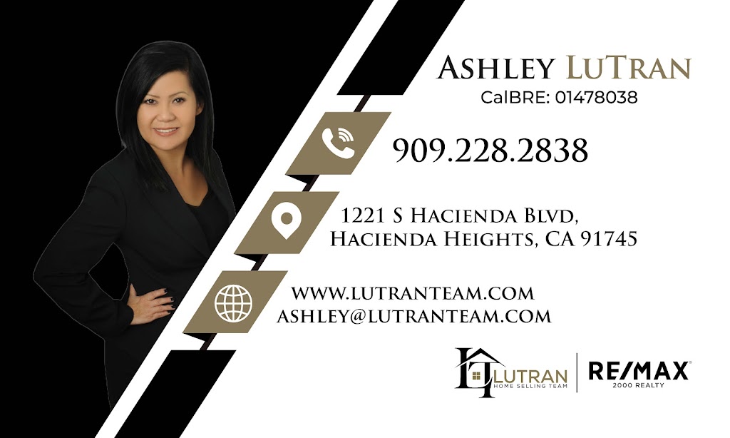 Ashley LuTran - LuTran Home Selling Team | 1221 S Hacienda Blvd, Hacienda Heights, CA 91745, USA | Phone: (909) 228-2838