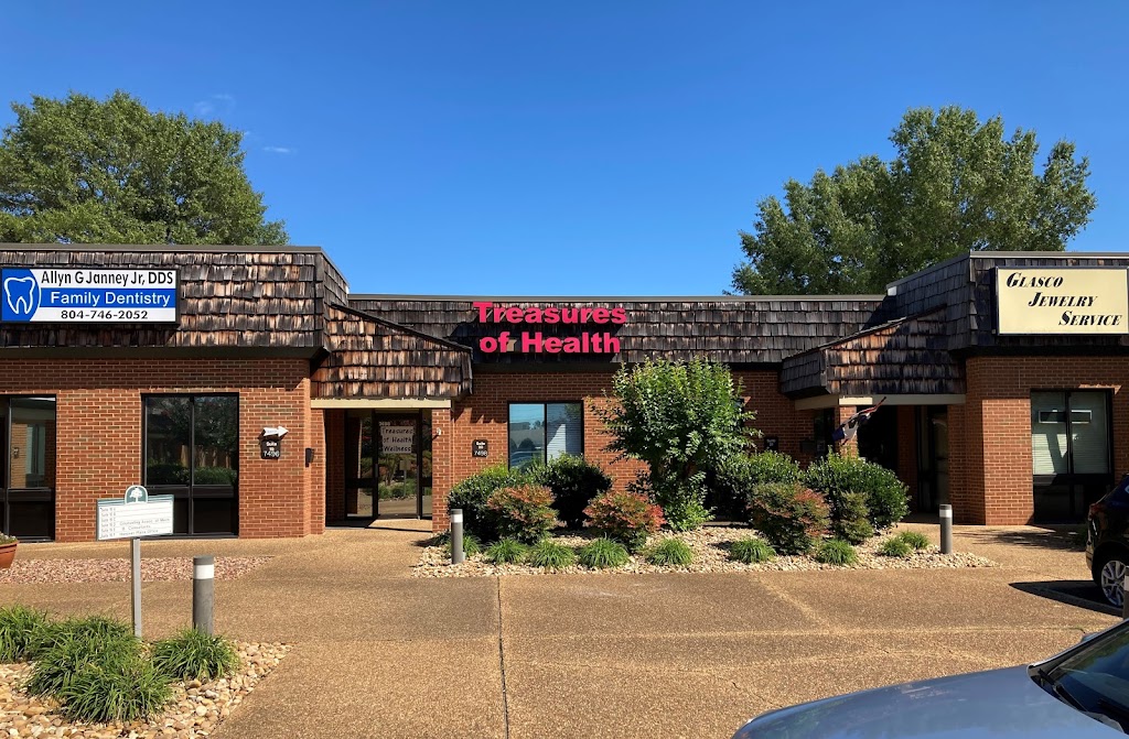 Treasures of Health Wellness | 7498 Lee-Davis Rd Suite 20, Mechanicsville, VA 23111, USA | Phone: (804) 427-1061