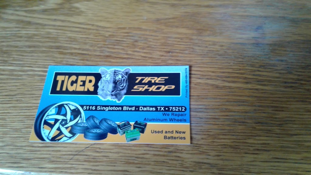 Tiger Tire Shop | 5116 Singleton Blvd, Dallas, TX 75212, USA | Phone: (214) 837-3428
