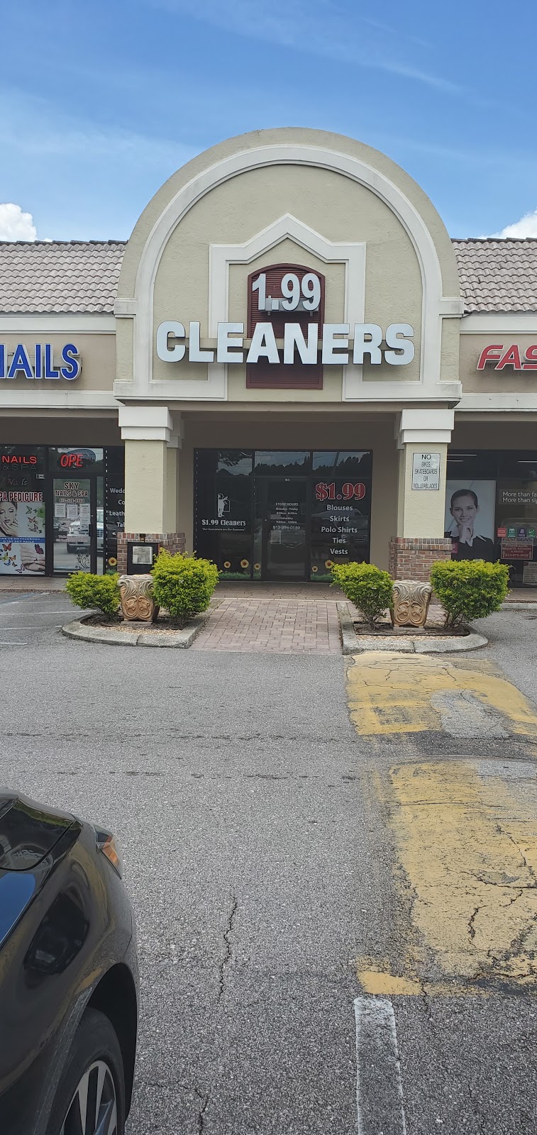 $1.99 Cleaners Pebble Creek | 19651 Bruce B Downs Blvd, Tampa, FL 33647, United States | Phone: (813) 994-0199