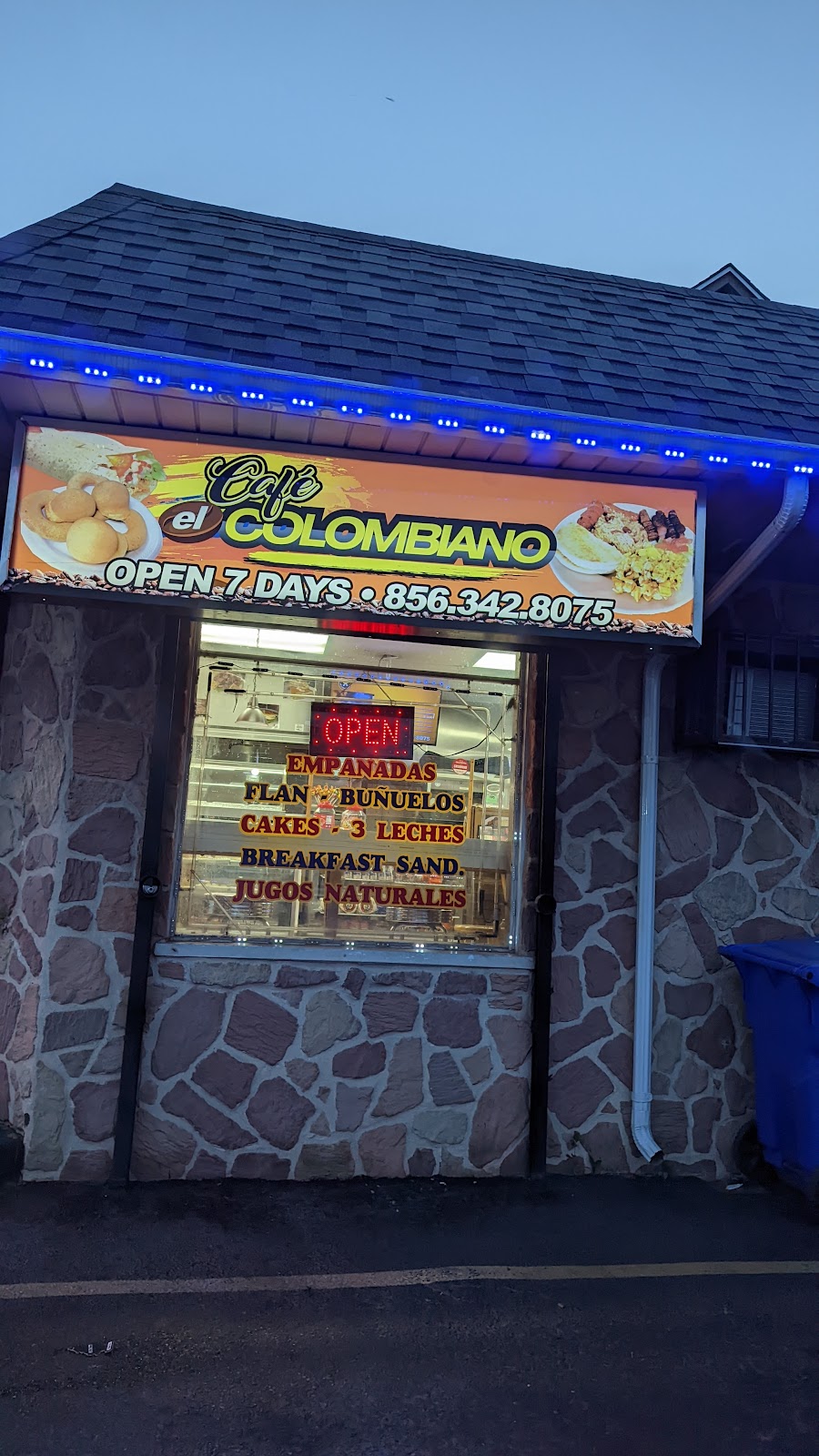 Cafe el Colombiano | 3118 River Ave, Camden, NJ 08105, USA | Phone: (856) 342-8075