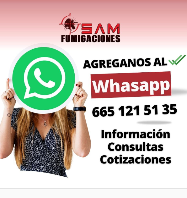 Sam Fumigaciones | C. Madrid 130, Fraccionamiento Andalucía, 21432 Tecate, B.C., Mexico | Phone: 665 845 9460