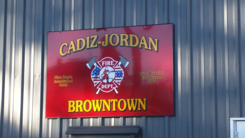Browntown Fire Department | 107 Mill St, Browntown, WI 53522, USA | Phone: (608) 966-3270