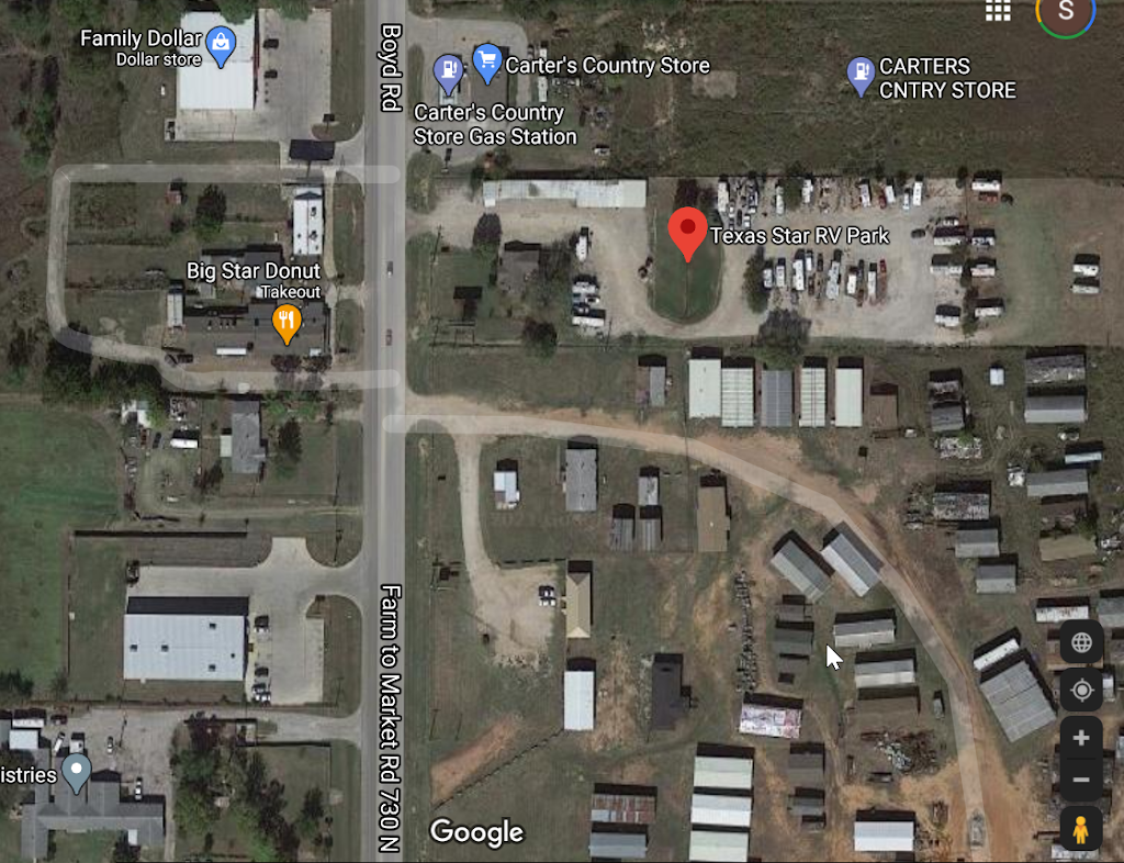 Texas Star RV Park of Azle | 14504 Farm to Market Rd 730 N, Azle, TX 76020, USA | Phone: (817) 914-6529