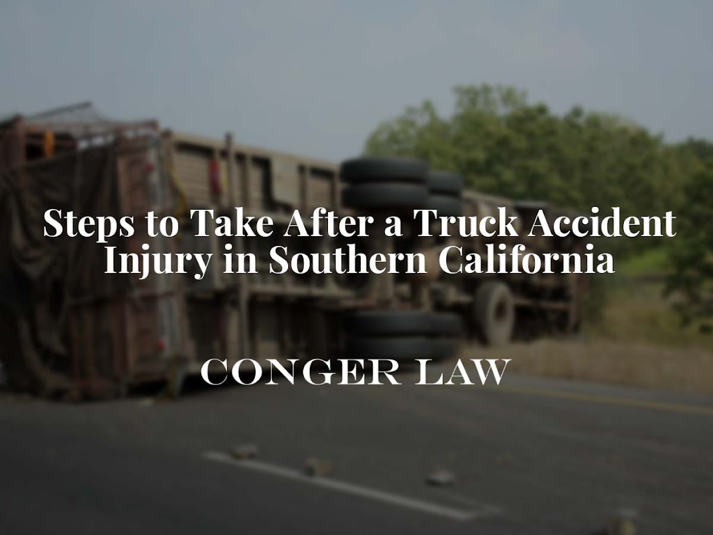 Conger Law Injury Attorneys | 16236 San Dieguito Rd, Rancho Santa Fe, CA 92091, USA | Phone: (619) 569-1919