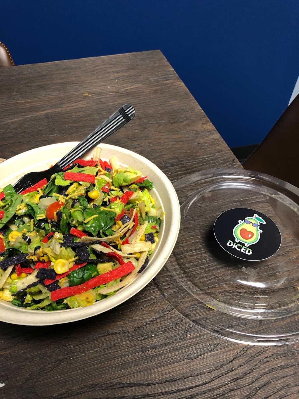 DICED (D2) Salads, Wraps + Bowls | 1028 Oberlin Rd #234, Raleigh, NC 27605, USA | Phone: (919) 307-3613