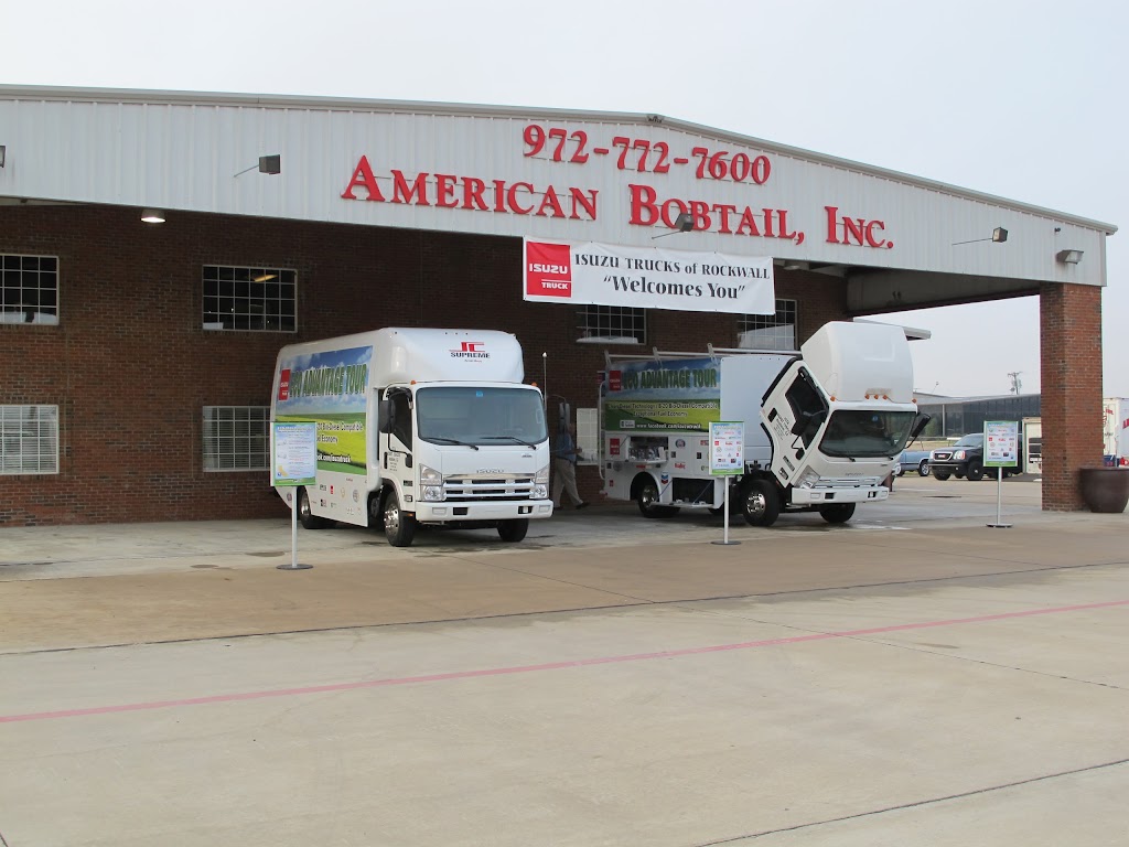 American Bobtail, Inc. dba Isuzu Trucks of Rockwall | 3012 I-30 Frontage Rd, Rockwall, TX 75087, USA | Phone: (972) 772-7600