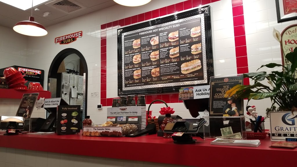 Firehouse Subs Grafton Marketplace | 1550 Port Washington Rd, Grafton, WI 53024, USA | Phone: (262) 421-5566