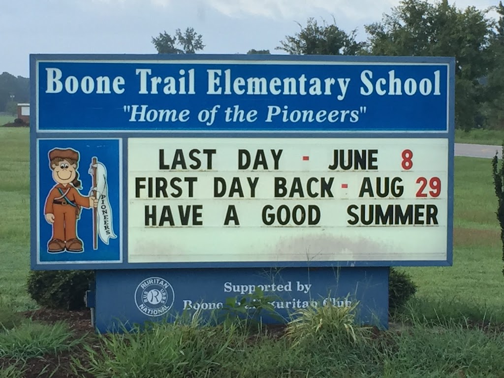 Boone Trail Elementary School | 1425 Adcock Rd, Lillington, NC 27546, USA | Phone: (910) 893-4013