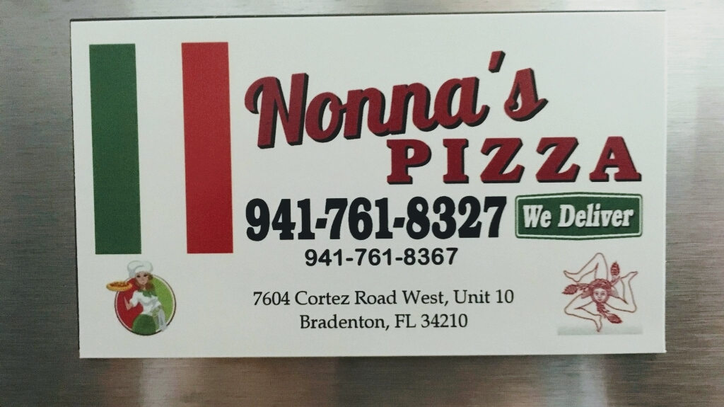 Nonnas Pizza | 7604 Cortez Rd W #10, Bradenton, FL 34210, USA | Phone: (941) 761-8327