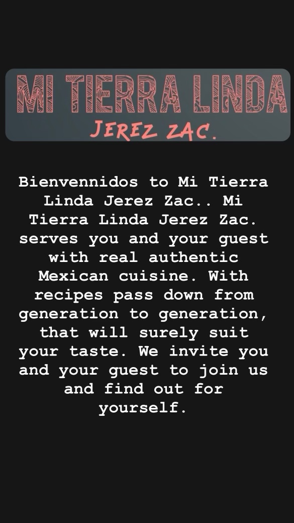 Mi Tierra Linda Jerez Zac. | 10264 Telfair Ave, Pacoima, CA 91331, USA | Phone: (818) 648-3469