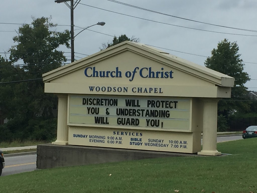 Woodson Chapel Church of Christ | 5800 Edmondson Pike, Nashville, TN 37211, USA | Phone: (615) 833-8480