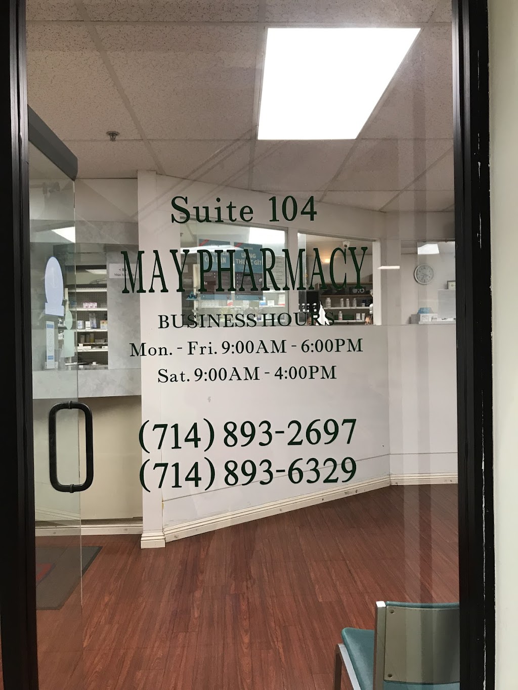 May Pharmacy | 14571 Magnolia St Ste 104, Westminster, CA 92683, USA | Phone: (714) 893-2697