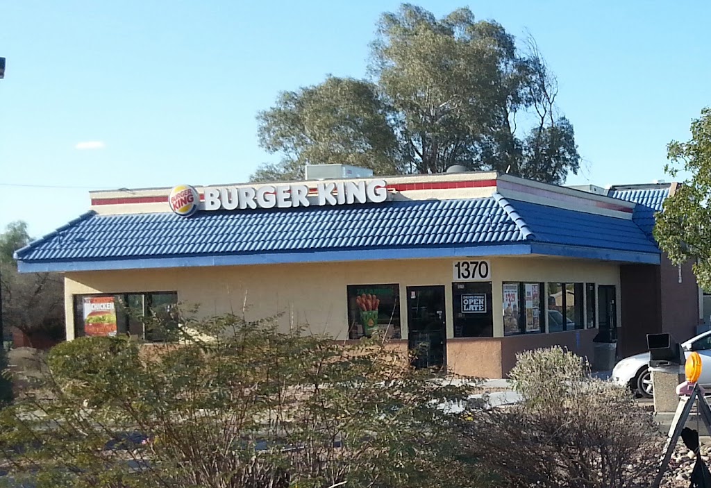 Burger King | 1370 W Ajo Way, Tucson, AZ 85713, USA | Phone: (520) 294-6719
