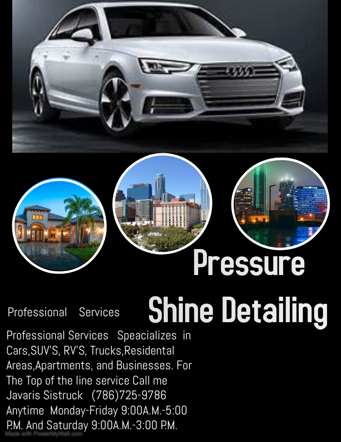 Vars Pressure shine detailing | 24865 SW 127th Ct, Homestead, FL 33032, USA | Phone: (786) 725-9786