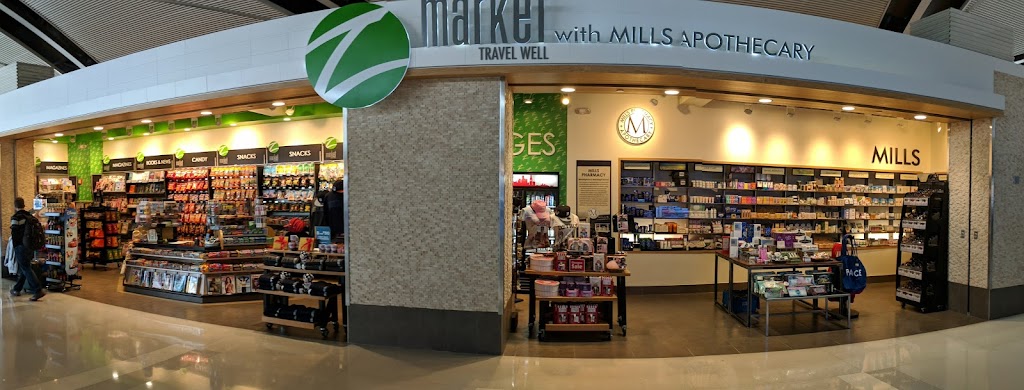 Z Market with Mills Apothecary | Between Gates B2 and B4, McNamara Terminal, Worldgateway Pl, Detroit, MI 48242, USA | Phone: (734) 941-4232