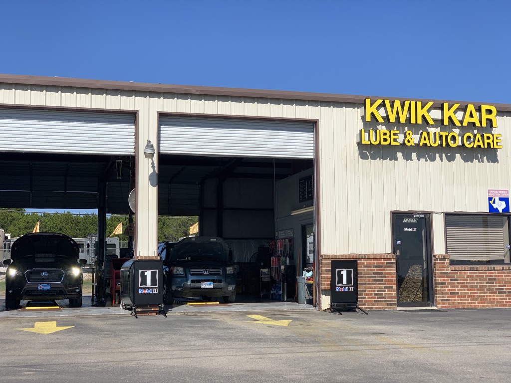 Kwik Kar Lube & Auto Care | 13410 TX-29, Liberty Hill, TX 78642, USA | Phone: (512) 778-5823