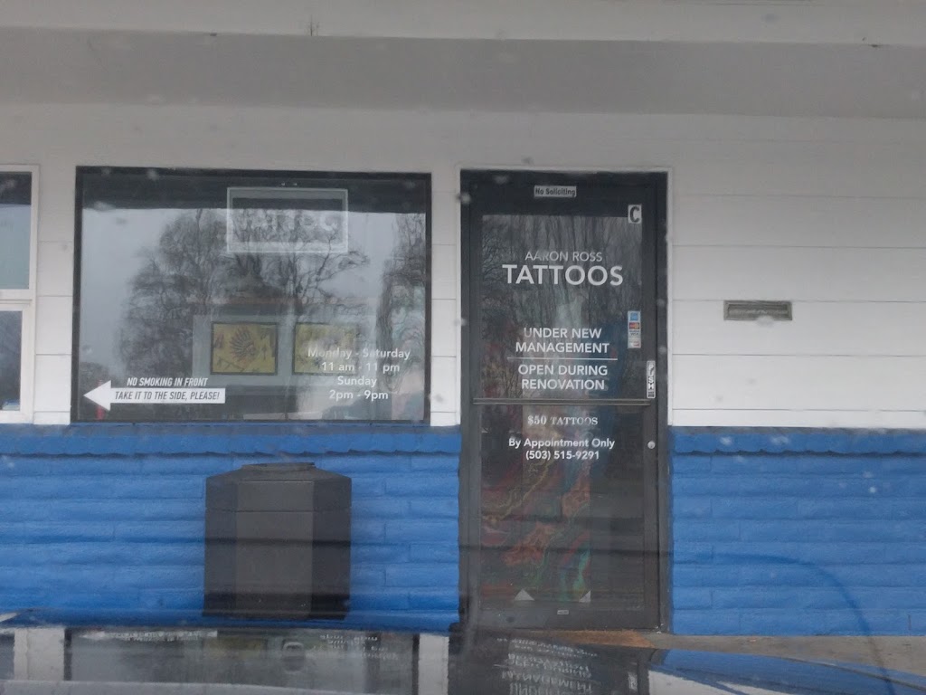 Aaron Ross Tattoos | 7415 E Mill Plain Blvd, Vancouver, WA 98664, USA | Phone: (503) 515-9291