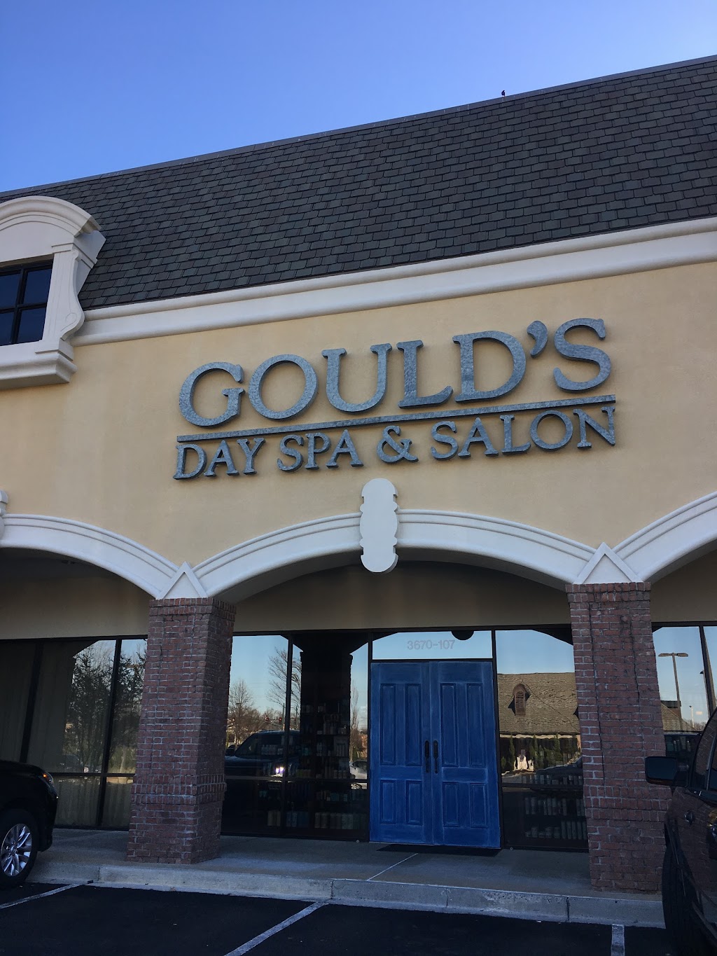 Goulds Salon Spa - Houston Levee | 3670 S Houston Levee Rd Suite 107, Collierville, TN 38017, USA | Phone: (901) 854-8689