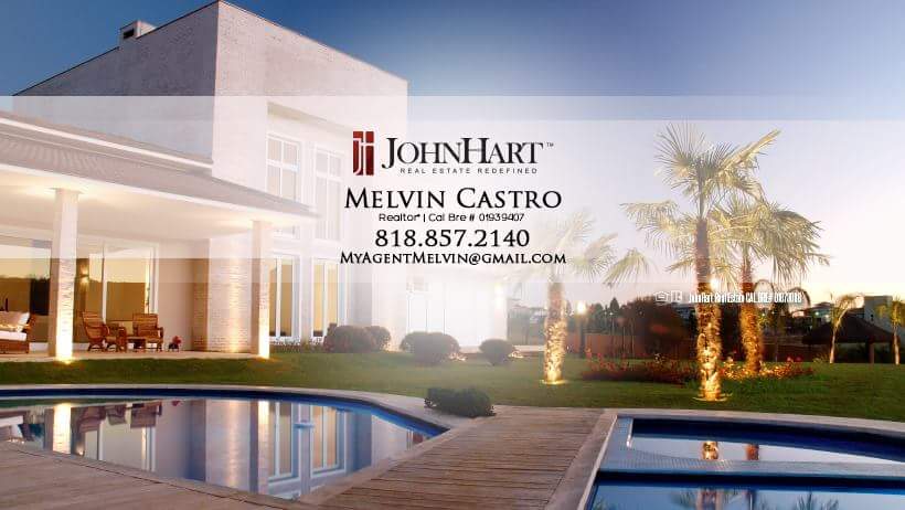 Melvin Castro at JohnHart Real Estate | 800 N Hoover St, Los Angeles, CA 90029, USA | Phone: (818) 857-2140