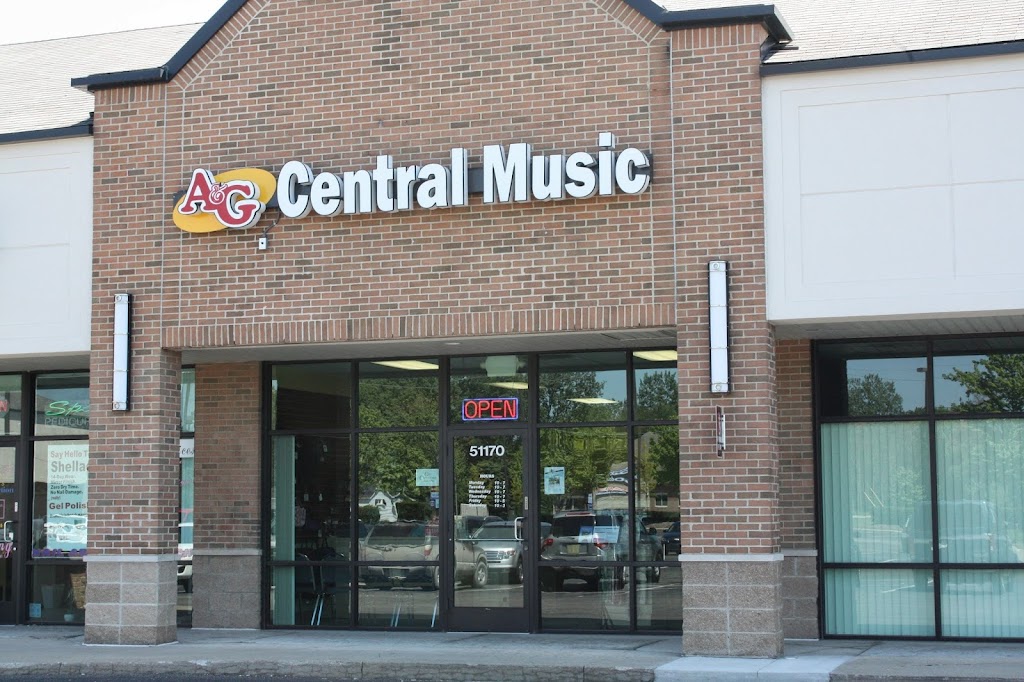 A & G Central Music Inc | 51170 Romeo Plank Rd, Macomb, MI 48042, USA | Phone: (586) 677-3784