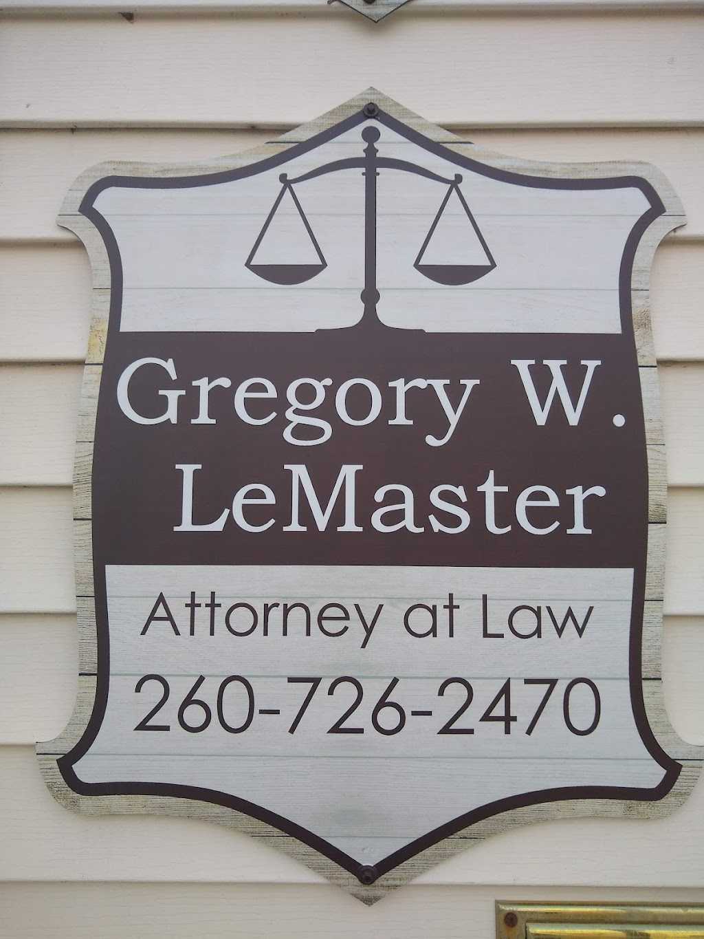 Gregory W. LeMaster, Attorney at Law | 226 S Meridian St, Portland, IN 47371, USA | Phone: (260) 726-2470