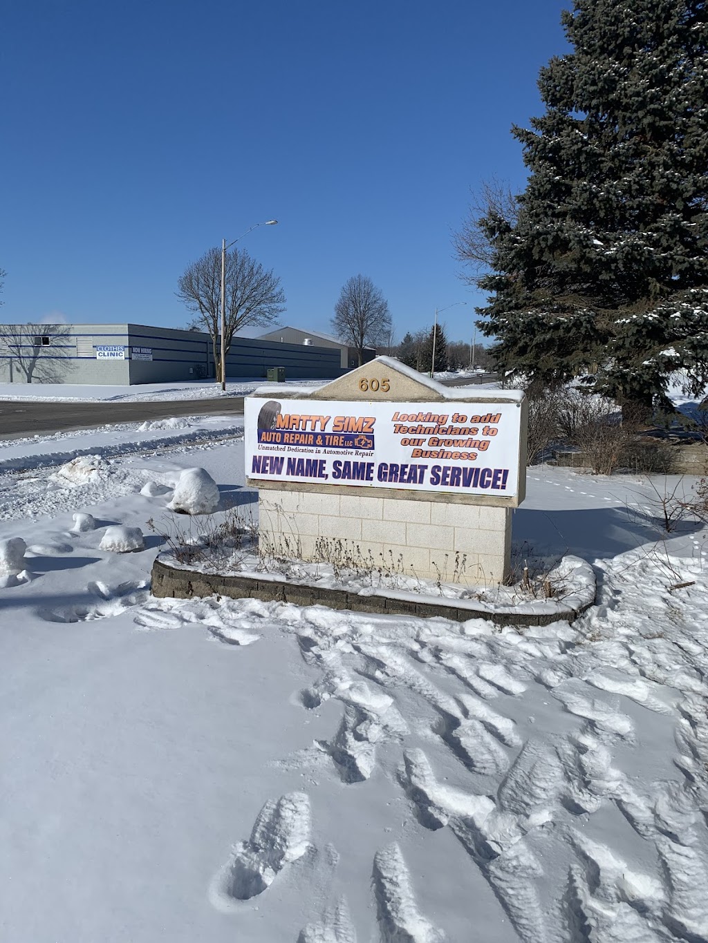 Matty Simz Auto Repair & Tire LLC | 605 Schoenhaar Dr, West Bend, WI 53090, USA | Phone: (262) 334-5134