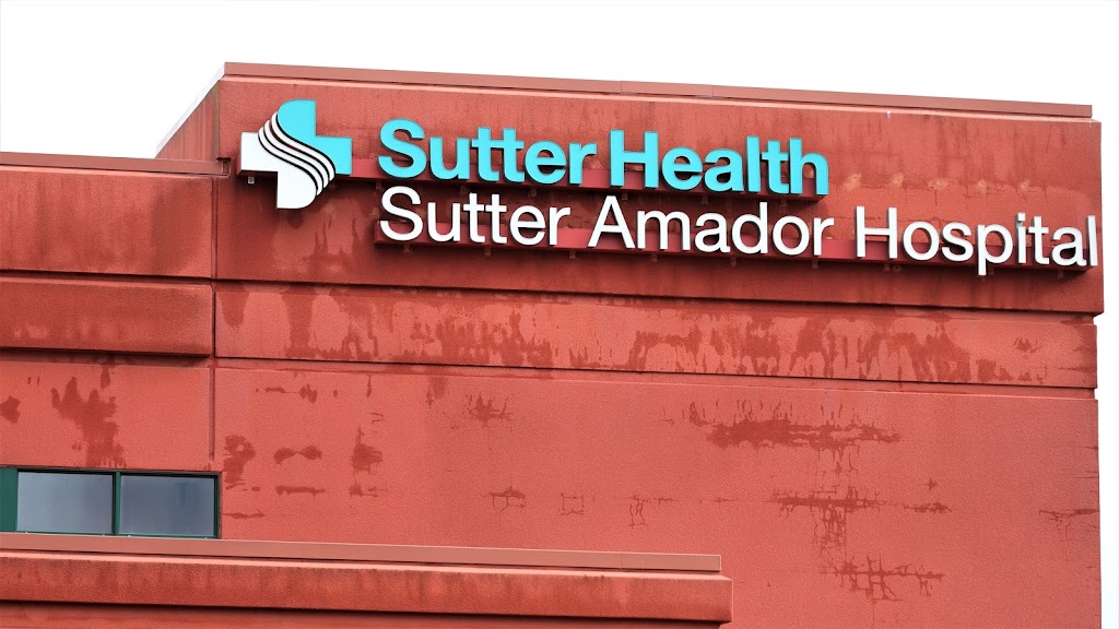 Sutter Amador Hospital | 200 Mission Blvd, Jackson, CA 95642, USA | Phone: (209) 223-7500