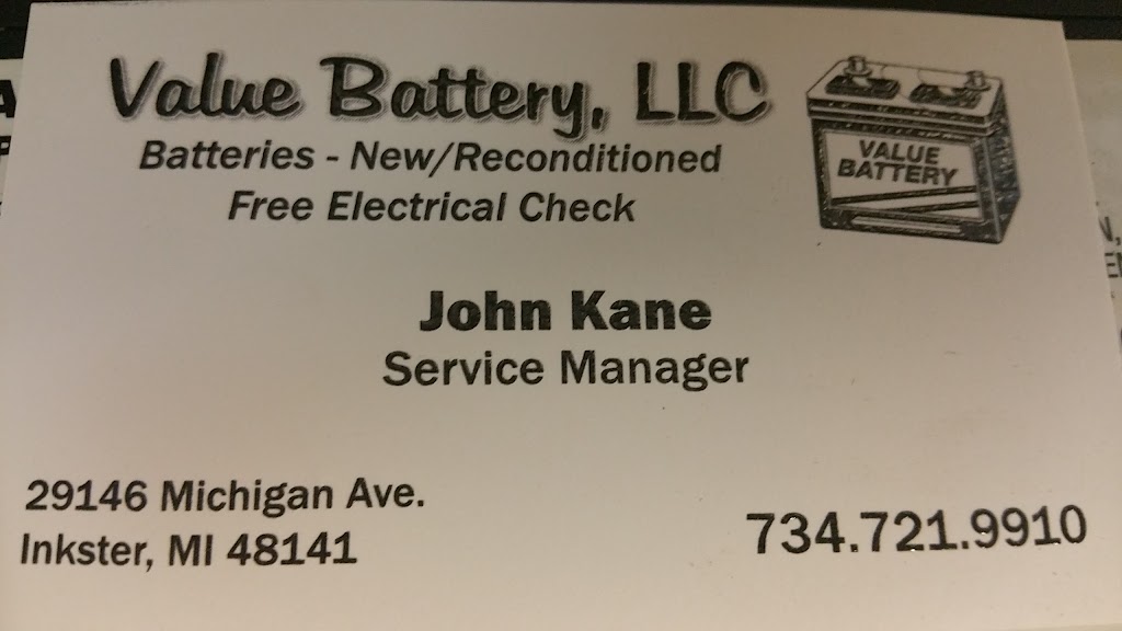 Value Battery | 29146 Michigan Ave, Inkster, MI 48141, USA | Phone: (734) 721-9910