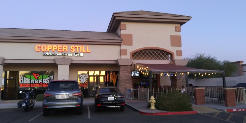 Copper Still Moonshine Grill - Gilbert | 2531 S Gilbert Rd Suite 101, Gilbert, AZ 85296, USA | Phone: (480) 656-1476