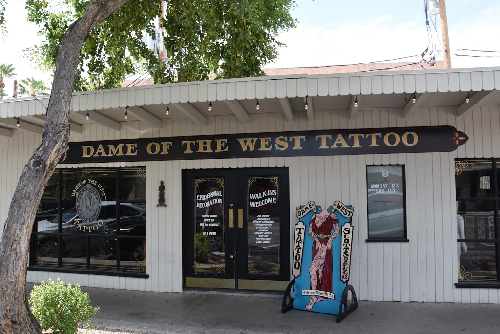 Dame of the West Tattoo | 7151 E 6th Ave, Scottsdale, AZ 85251, USA | Phone: (480) 534-5843