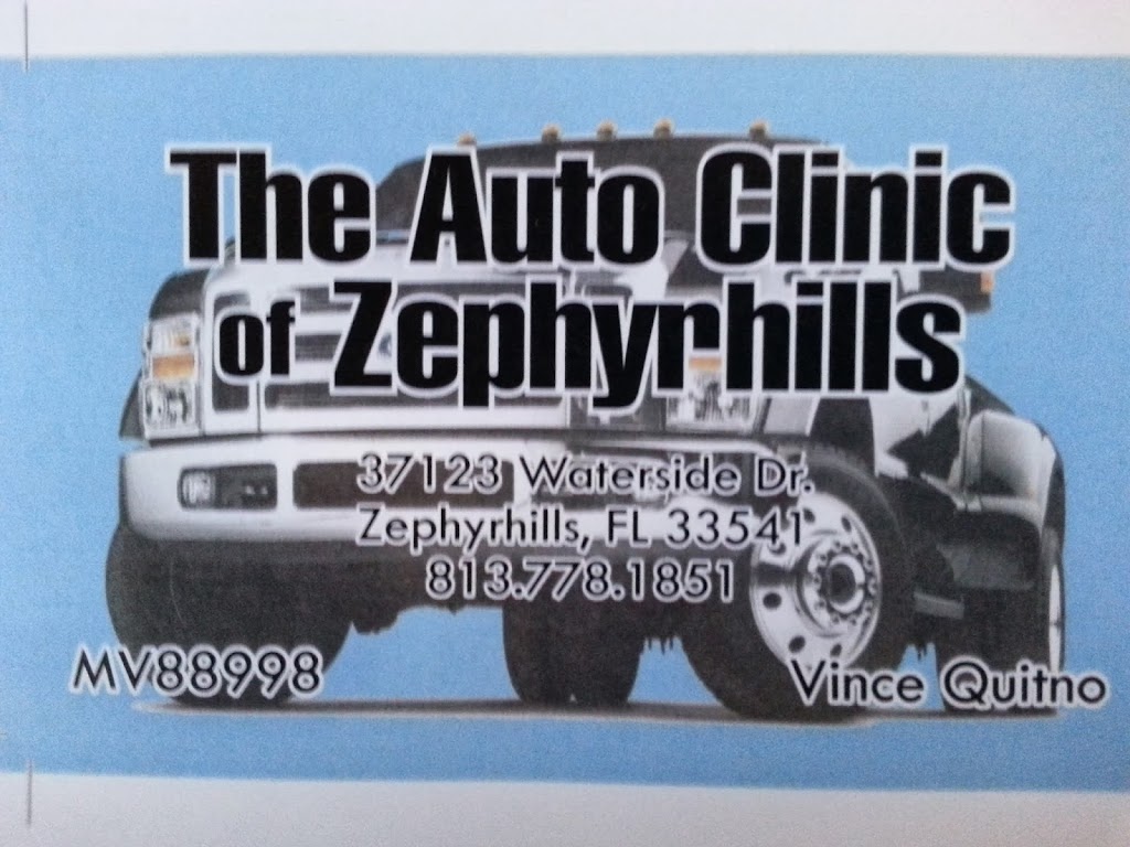 The Auto Clinic of Zephyrhills | 37123 Waterside Dr, Zephyrhills, FL 33541, USA | Phone: (813) 778-1851