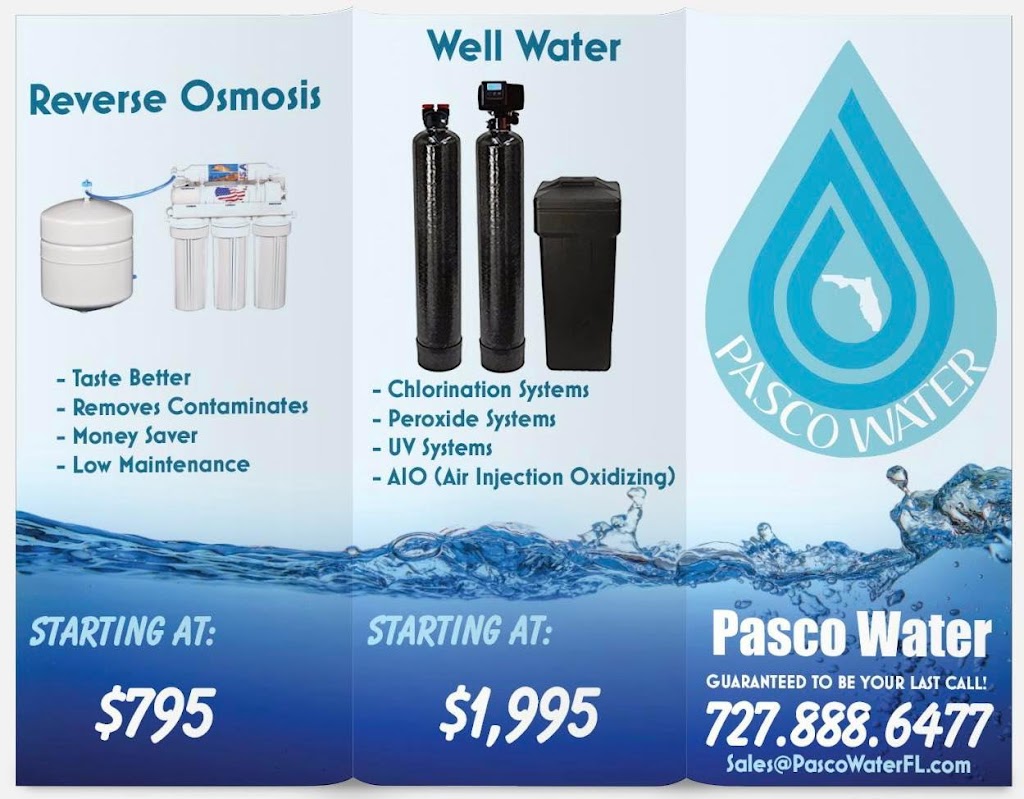 Pasco Water | 4618 Weasel Dr, New Port Richey, FL 34653, USA | Phone: (727) 888-6477