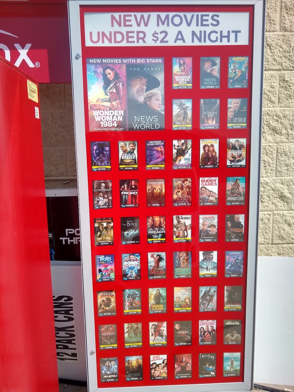 Redbox | 906 Danville Ave, Stanford, KY 40484, USA | Phone: (866) 733-2693