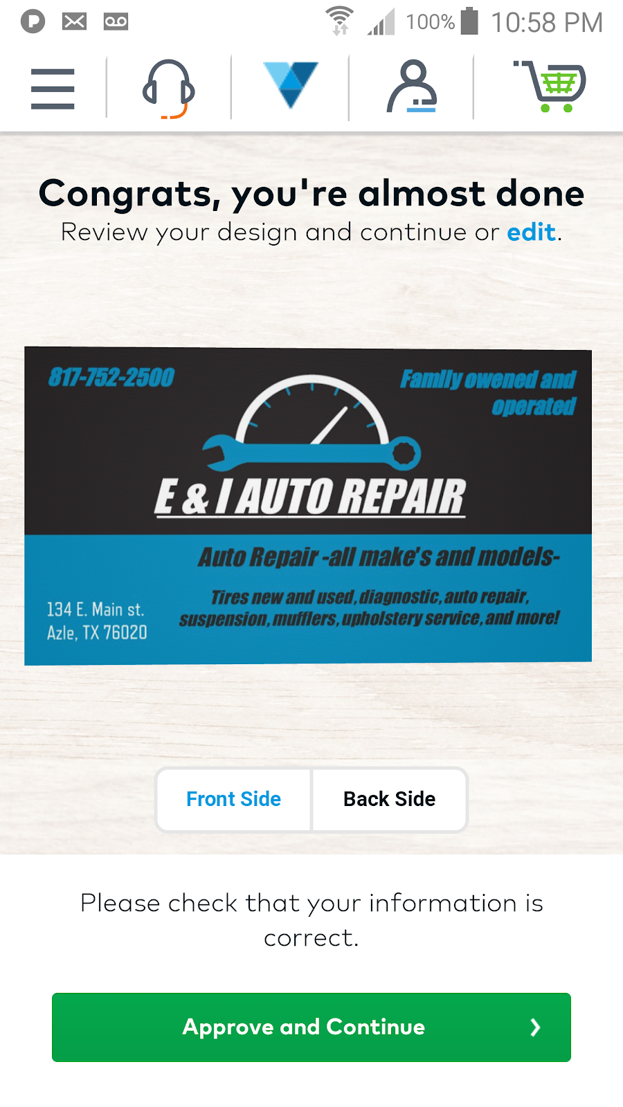 E & I Auto Repair | 134 E Main St, Azle, TX 76020, USA | Phone: (682) 553-2411