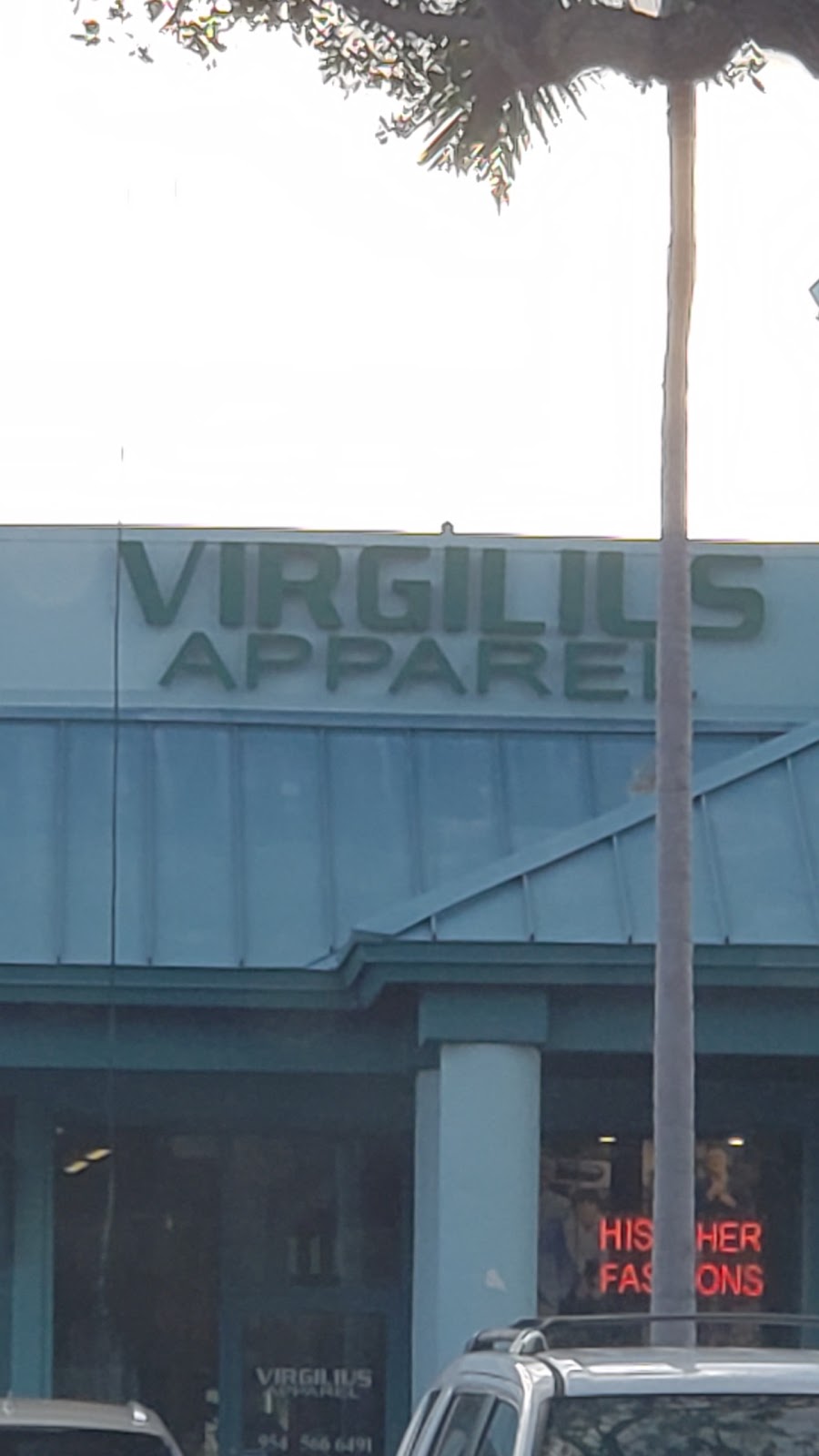 Virgilius Apparel | 5975 N Federal Hwy # 111, Fort Lauderdale, FL 33308, USA | Phone: (954) 566-6491