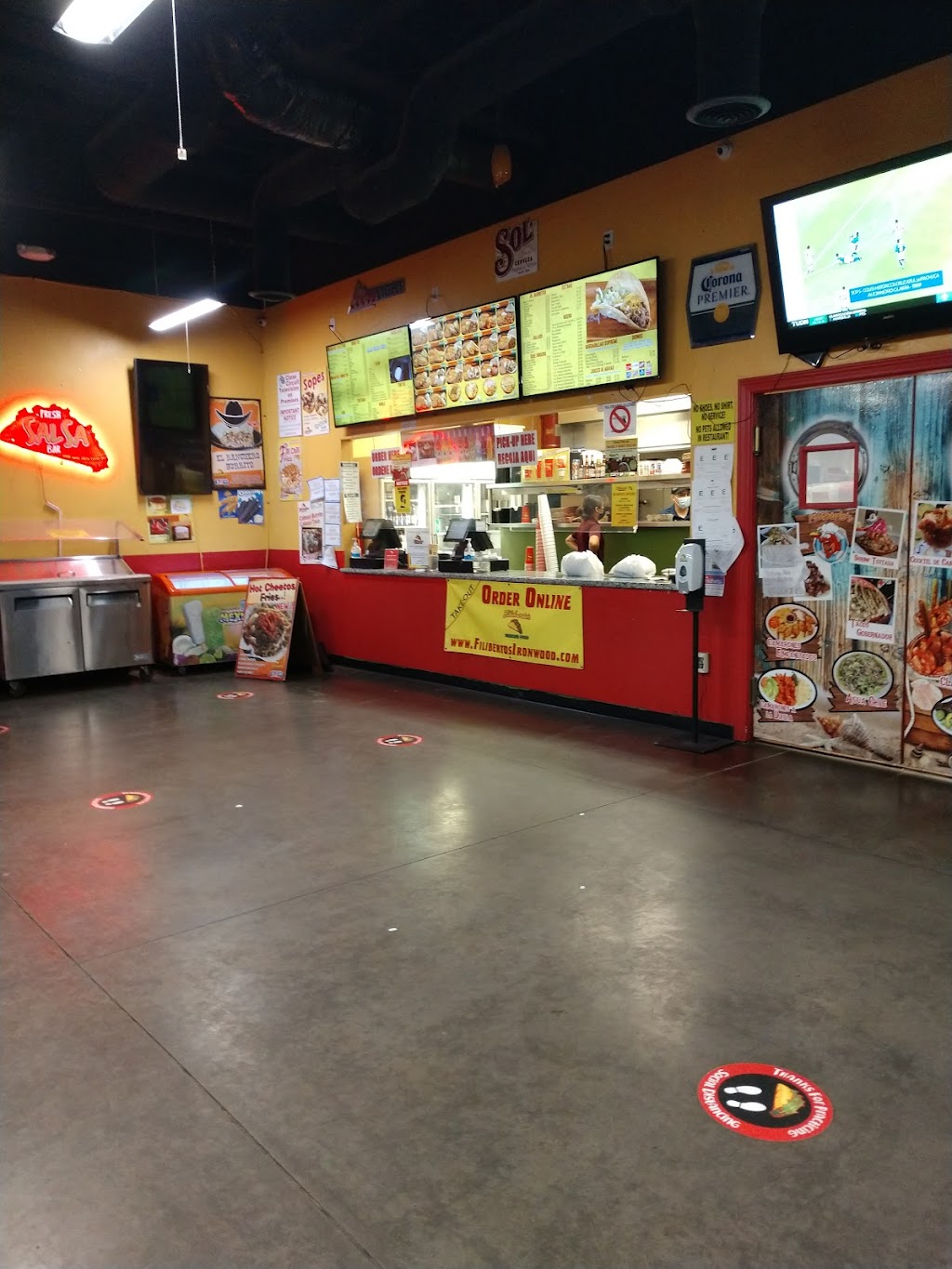 Filibertos Mexican Food | 40975 N Ironwood Rd, San Tan Valley, AZ 85140, USA | Phone: (480) 882-9134